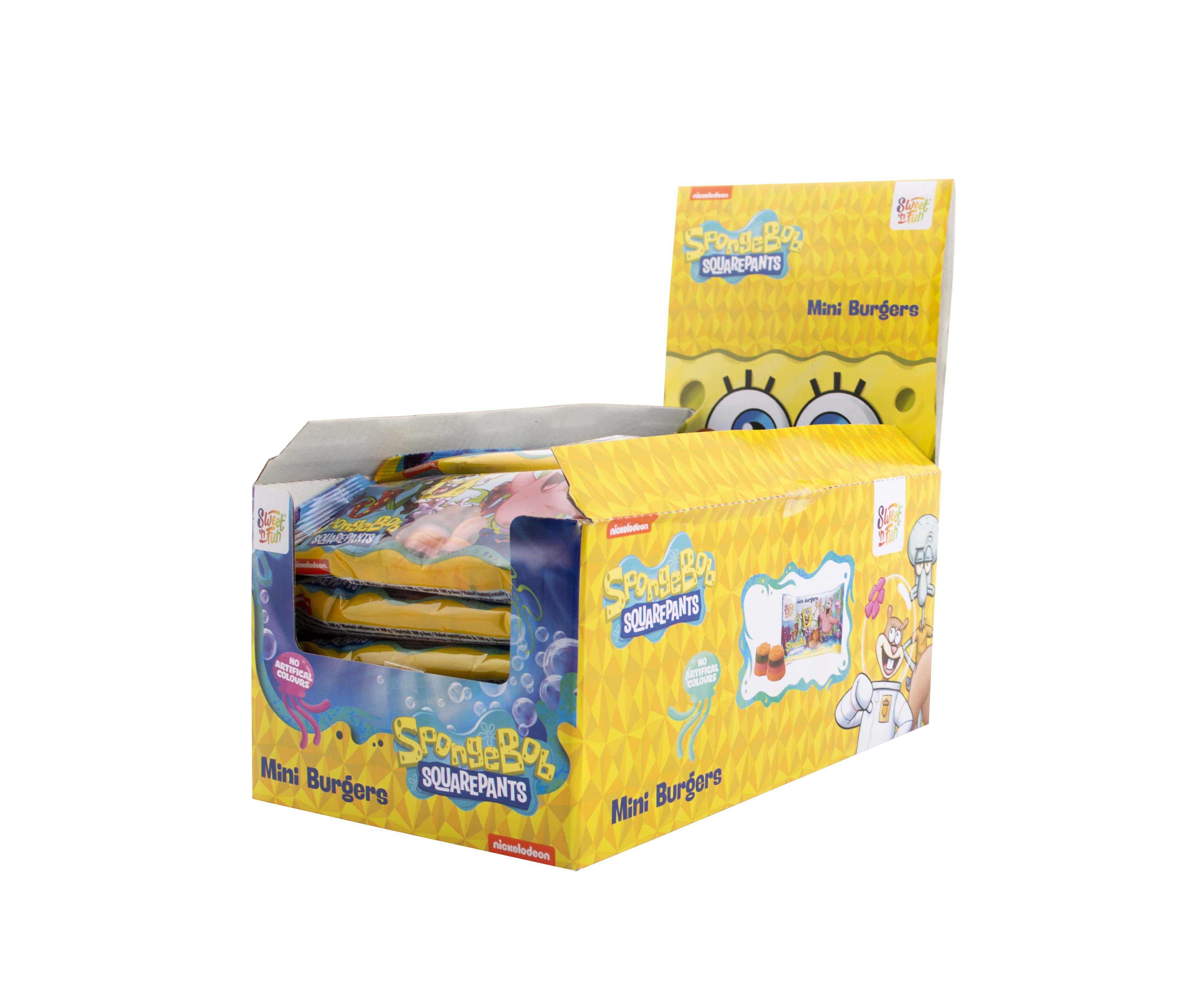 Sponge Bob Mini Burgers 57g - 24 ks