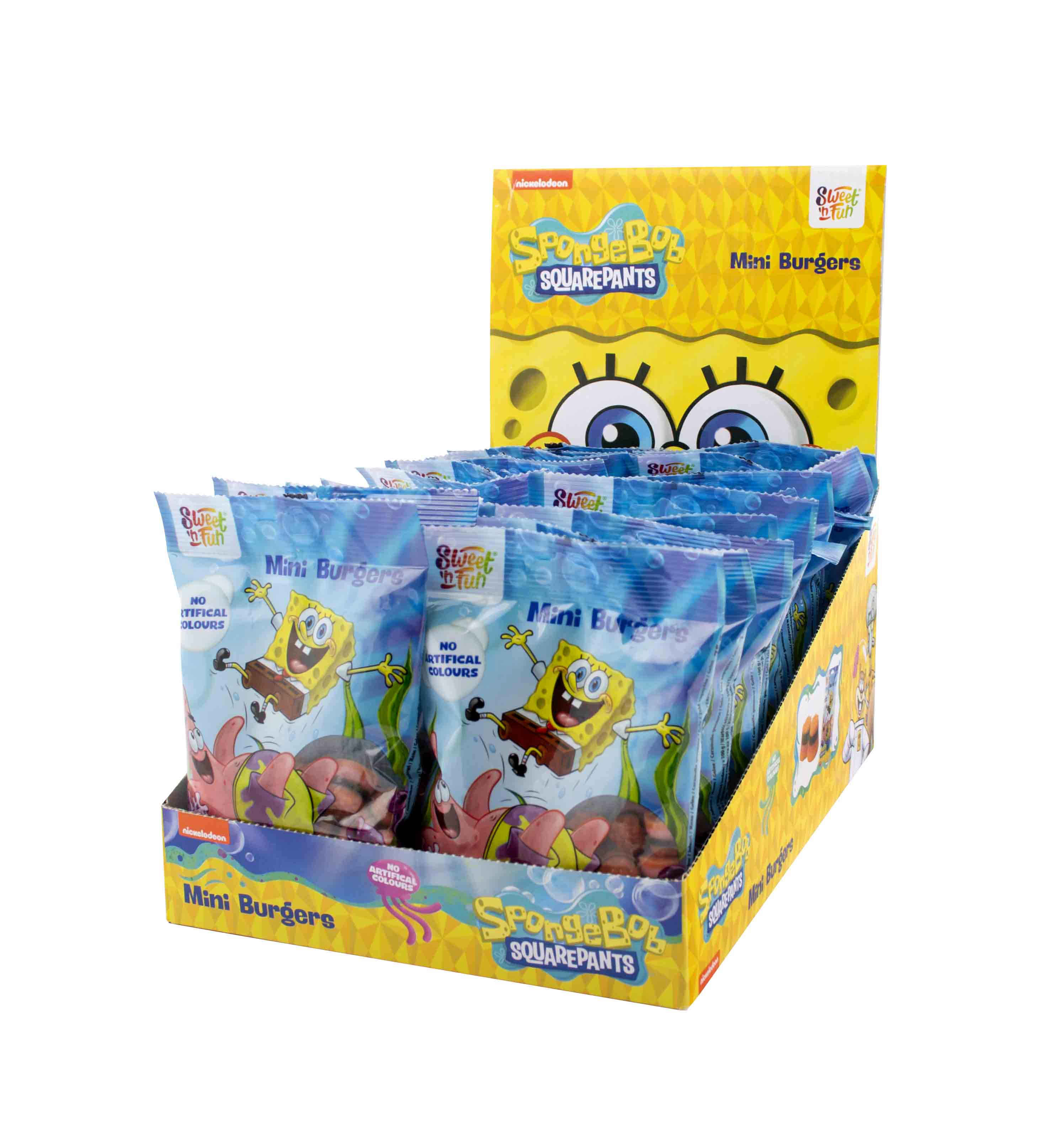 Sponge Bob Mini Burgers 75g - 24 ks