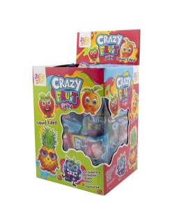 Crazy Fruit želé s plnkou - 60 ks