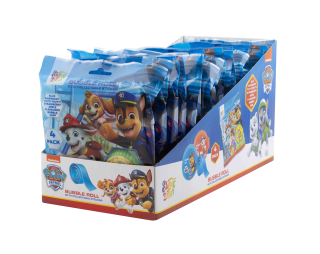 Paw Patrol Bubble Gum Roll 4 žuvačky  - 18 ks