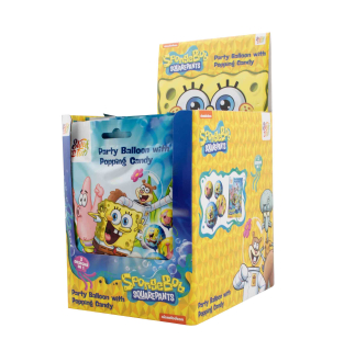 Sponge Bob Party Balloon s cukr. - 24 ks